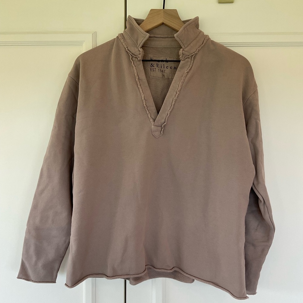Frank & Eileen Patrick Triple Fleece in Toasted, size M